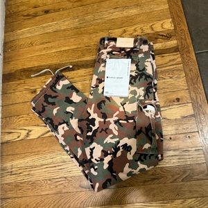 Purple label cargo  jeans medium army style